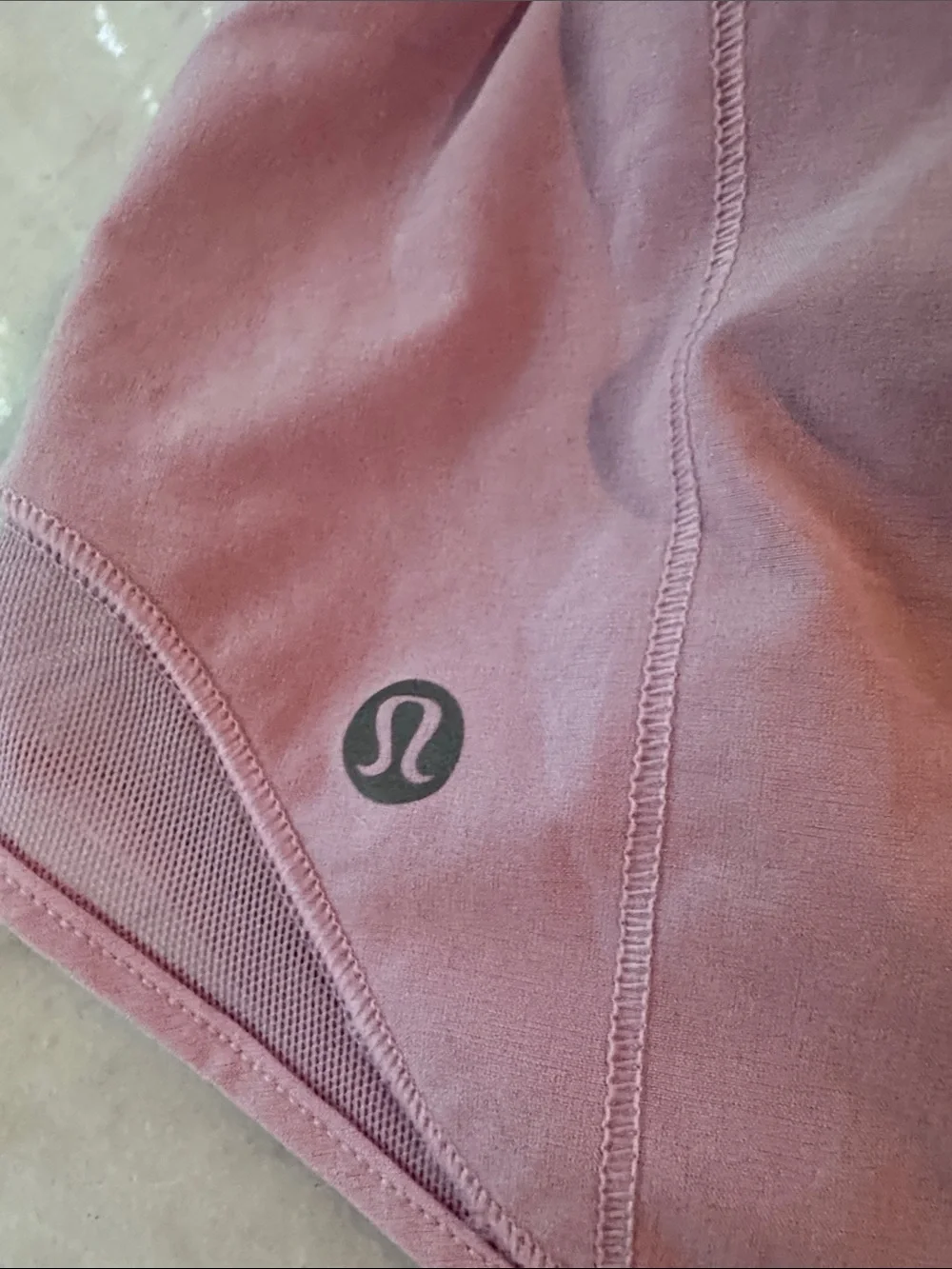 Light pink hotty hot shorts